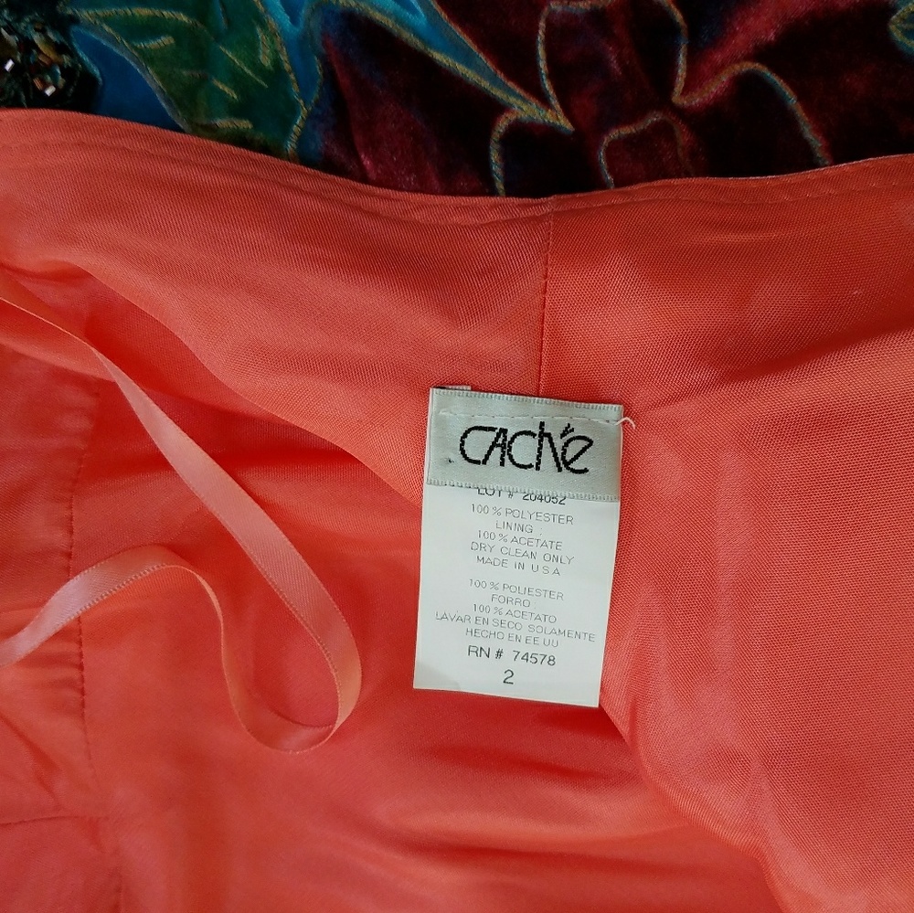 EUC CACHE CoralHalterDress🌹 - Picture 5 of 7